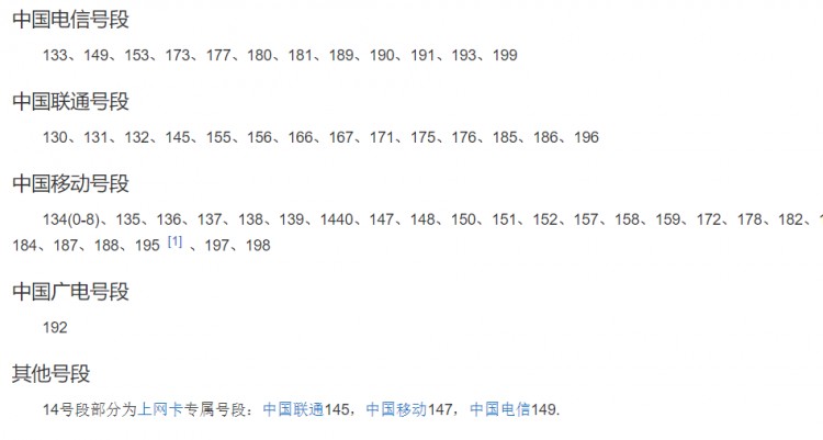 为何手机电话号码是11位的不同号段有区别吗能供多少人用